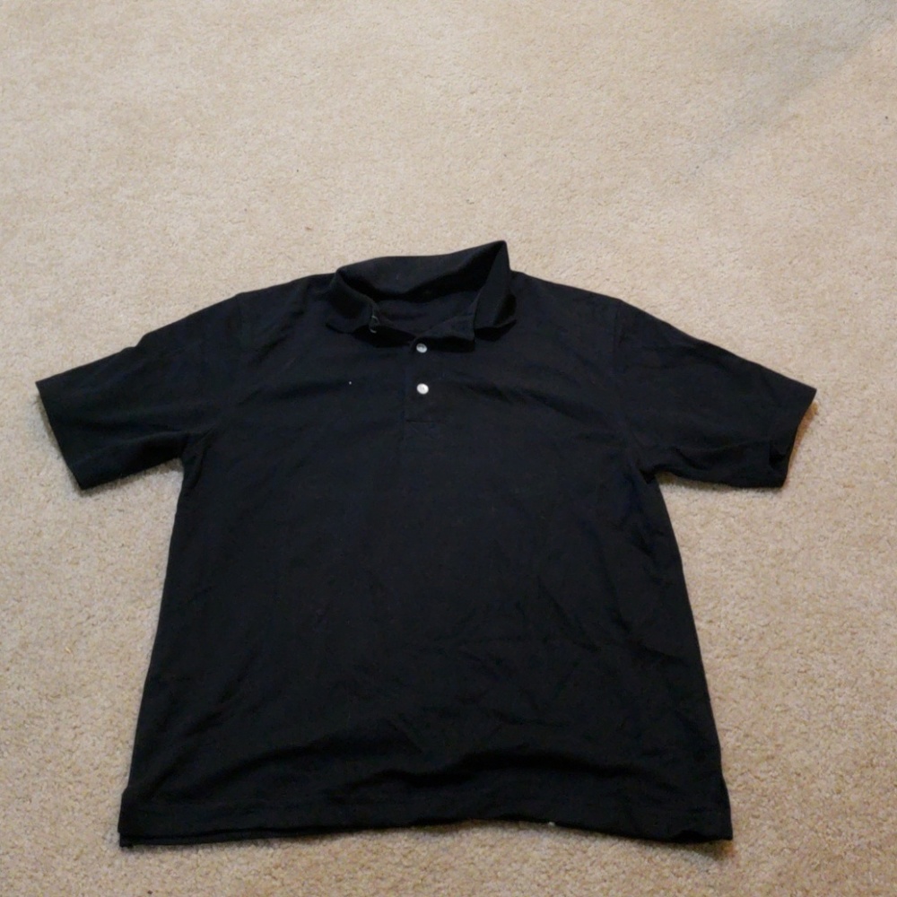 Black Collar short sleeve shirt